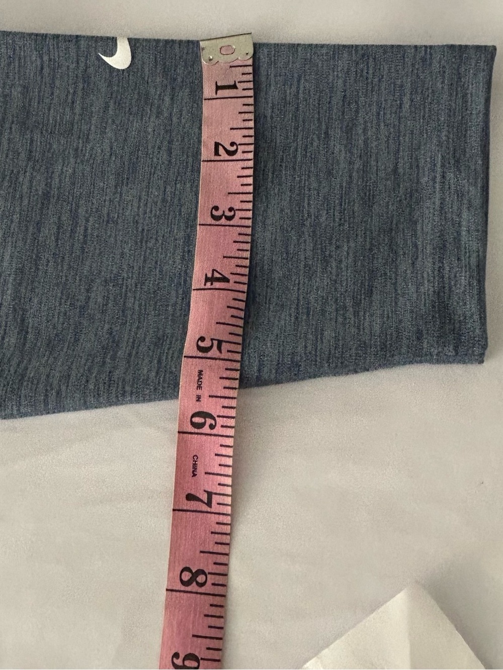 New Nike One Leggings Womens XXL Tall Blue Stretch Activewear Tight Training - Picture 5 of 13